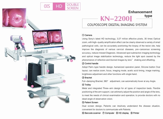 video kolposkop özellikler