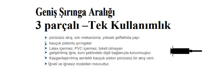 Perfüzör Enjektör HSW