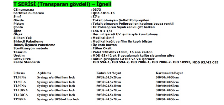 Perfüzör Enjektör HSW